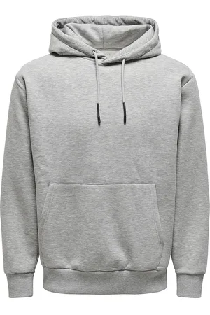 Only & Sons Onsceres Life Hoodie Sweat Grey