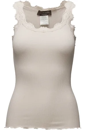 Rosemunde Rwbabette Sl U-Neck Long Lace Top Cream