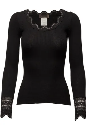 Rosemunde Silk T-Shirt W/ Lace