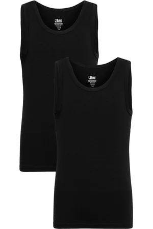 JBS Boys 2-Pack Singlet Fsc Black