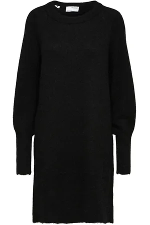 SELECTED Slflulu Ls Knit Dress O-Neck