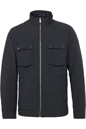 Scotch&Soda Quilted Short Jacket With Repreve® Filling Blue