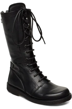 ANGULUS Boots - Flat - With Laces Black