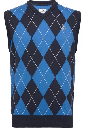 Lexton Links Herre Strikket vest - Milan Slipover Patterned