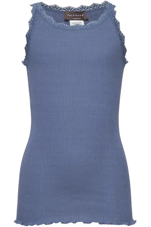 Rosemunde Rkbeatha Sl Strap Lace Top Blue