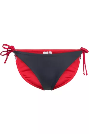 Tommy Hilfiger String Side Tie Cheeky Bikini Red
