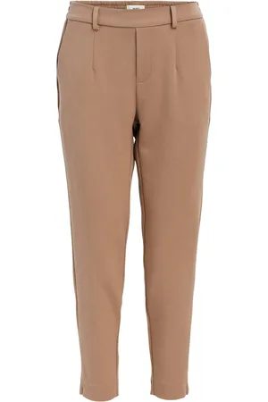 Object Objlisa Slim Pant Noos Brown