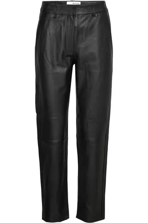 SELECTED Slfmarie Mw Leather Pants B Noos