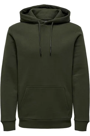 Only & Sons Onsceres Life Hoodie Sweat Green