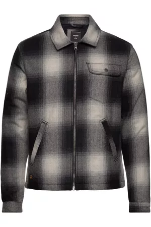 Superdry Herre Vintageklaer - Vintage Wool Harrington Patterned