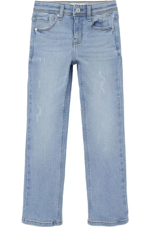 NAME IT Nkmryan Straight C Jeans 2520-El Noos Blue