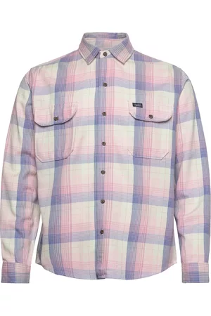 Superdry Vintage Flannel Shirt Pink