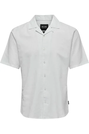 Only & Sons Onscaiden Ss Solid Resort Linen Shirt
