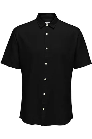 Only & Sons Onscaiden Ss Solid Linen Shirt Noos
