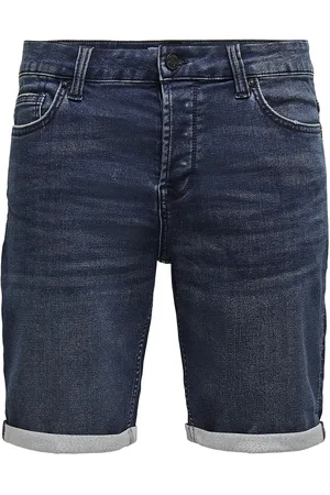 Only & Sons Onsply Jog Db 8582 Pim Dnm Shorts Noos Blue
