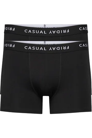 Casual Friday Cfnorh 2-Pack Bamboo Trunks Black