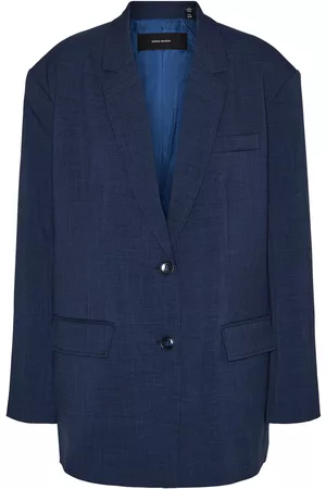 VERO MODA Dame Blazere - Vmmathilde Over Blazer D1 Navy