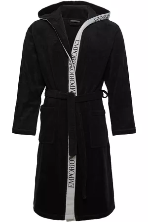 Emporio Armani Undertøy - Unisex Woven Bathrob Black