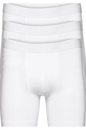 Bread & Boxers Herre Underbukser - 3-Pack Boxer Brief Extra Long White