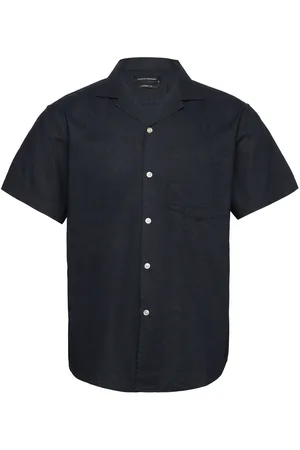 Clean Cut Bowling Cotton Linen Shirt S/S