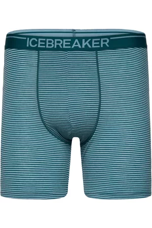 Icebreaker Herre Lange underbukser - Men Anatomica Long Boxers Blue