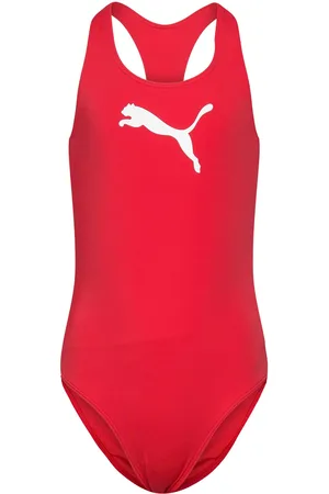 PUMA Girls Racerback Swimsuit 1P