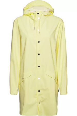 Rains Lange jakker - Long Jacket W3 Yellow