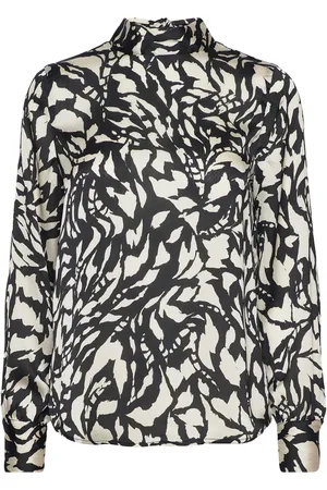 MANGO High-Neck Blouse With Bow
