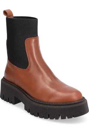 ANGULUS Boots - Flat Brown