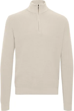 Blend Bhcodford Half-Zipp Pullover Cream