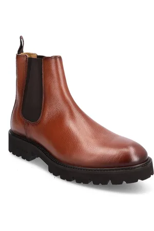 S.T. VALENTIN Lightweight Chelsea Boot - Titanio Grey Brown