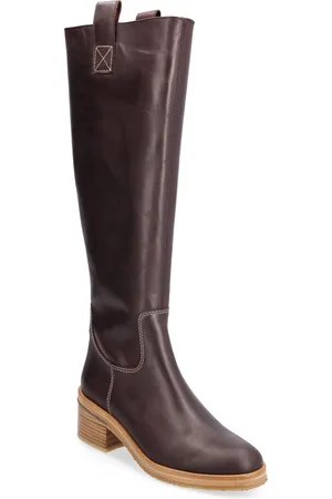 ANGULUS Booties - Flat Brown