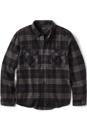 Brixton Bowery L/S Flannel Grey