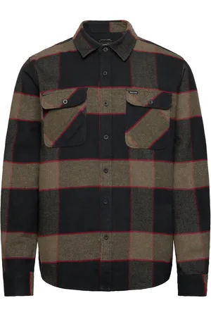 Brixton Bowery L/S Flannel Black