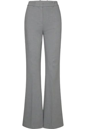 Utility Pocket Wide Leg Tailored Trousers
