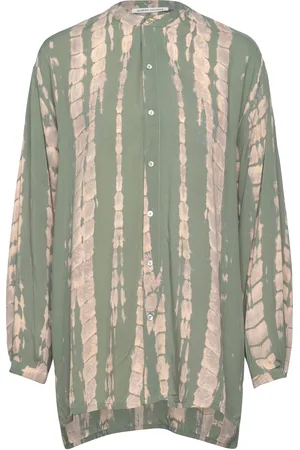 Rabens Saloner Bamboo Shirt - Kamille Green Rabens Sal R