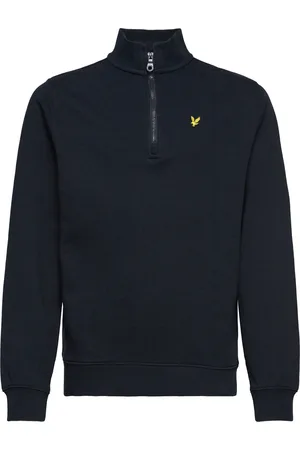 Lyle & Scott Quarter Zip Pullover Blue