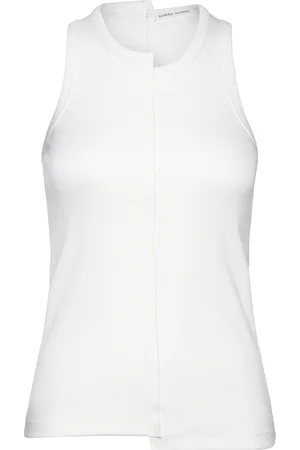 Rabens Saloner Jersey Rib Combo Tank - Hellin White Rabens Sal R
