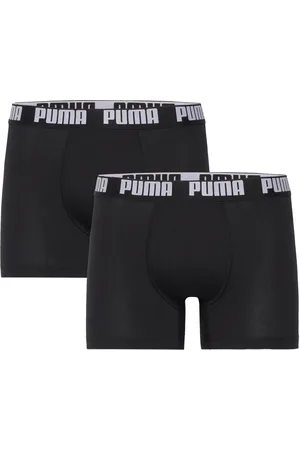 PUMA Men Everyday Basic Boxer 2P Black