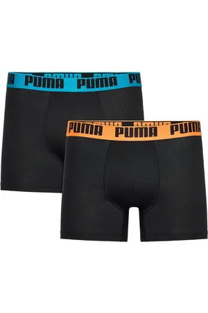 PUMA Men Everyday Basic Boxer 2P Black