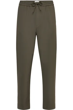 Les Deux Como Tapered Drawstring Pants - Sea Khaki