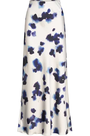 Lindex Skirt Mary Aop White
