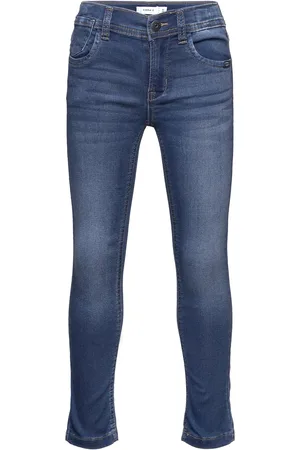 NAME IT Nmmsilas Slim Swe Jeans 8001-Th Noos Navy