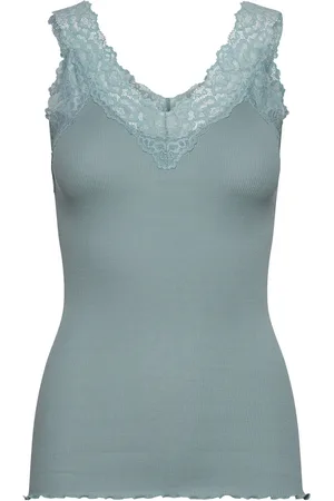 Rosemunde Organic Top W/ Lace Green