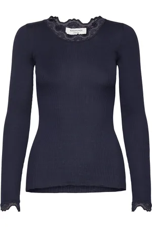 Rosemunde Silk T-Shirt W/ Lace