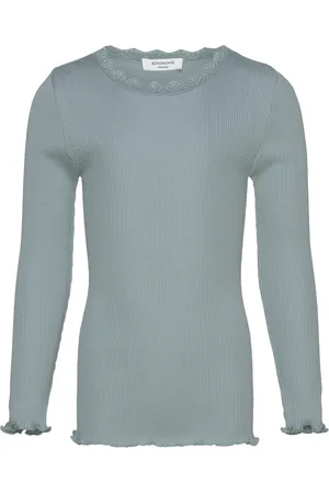 Rosemunde Rkbeatha Ls Lace Top Blue