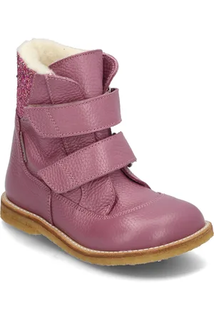ANGULUS Boots - Flat - With Velcro Pink