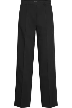 MANGO Straight-Fit Pleated Trousers