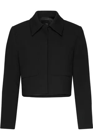 MANGO Cropped Jacket With Pockets