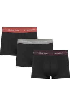 Calvin Klein 3P Low Rise Trunk Black
